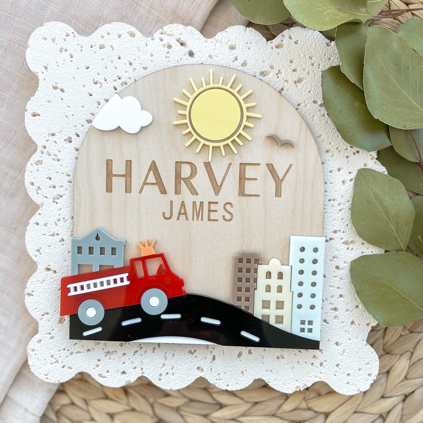 Fire Truck Baby Sign