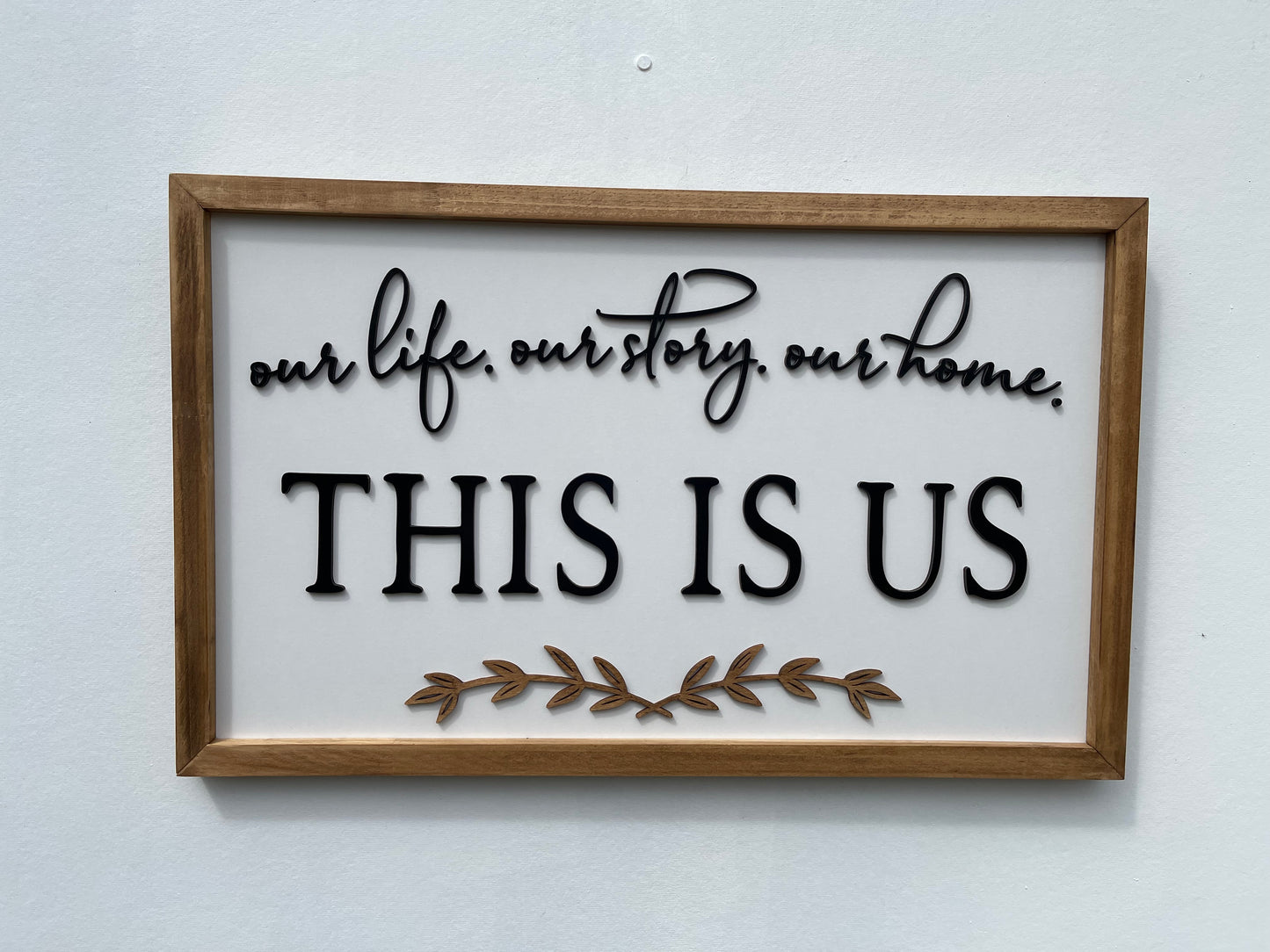 Modern Farmhouse Style Wood Sign | This is Us