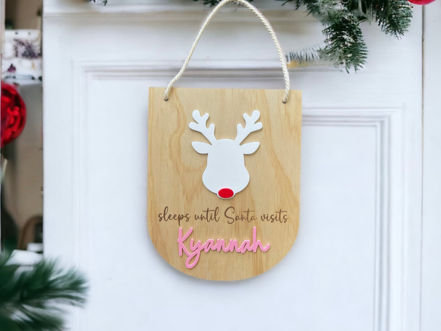 christmas countdown board | Christmas countdown Sign