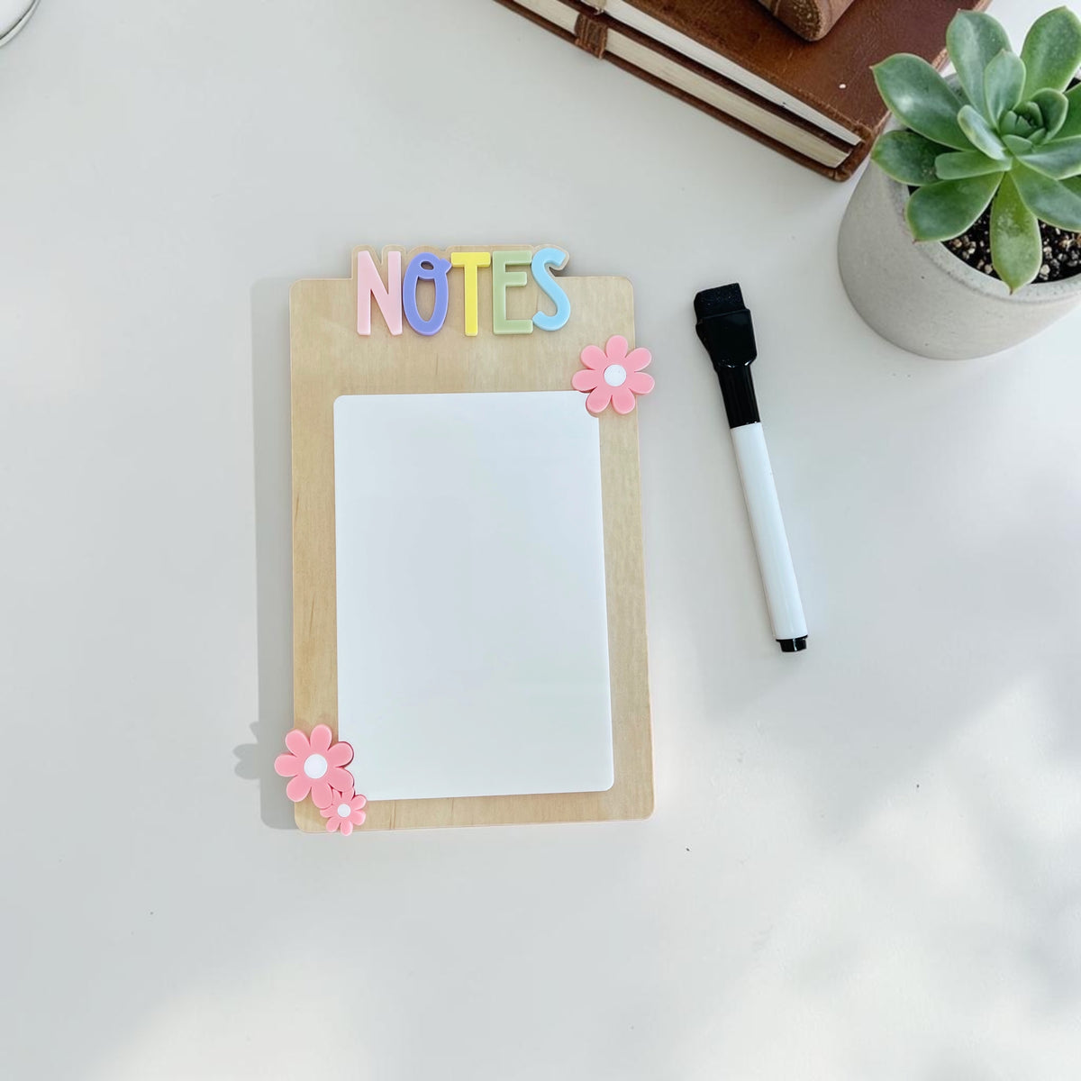 Personalised Teacher Dry Erase Board | Desk Note Board