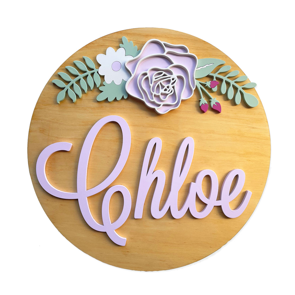 Personalised Name Plaque 