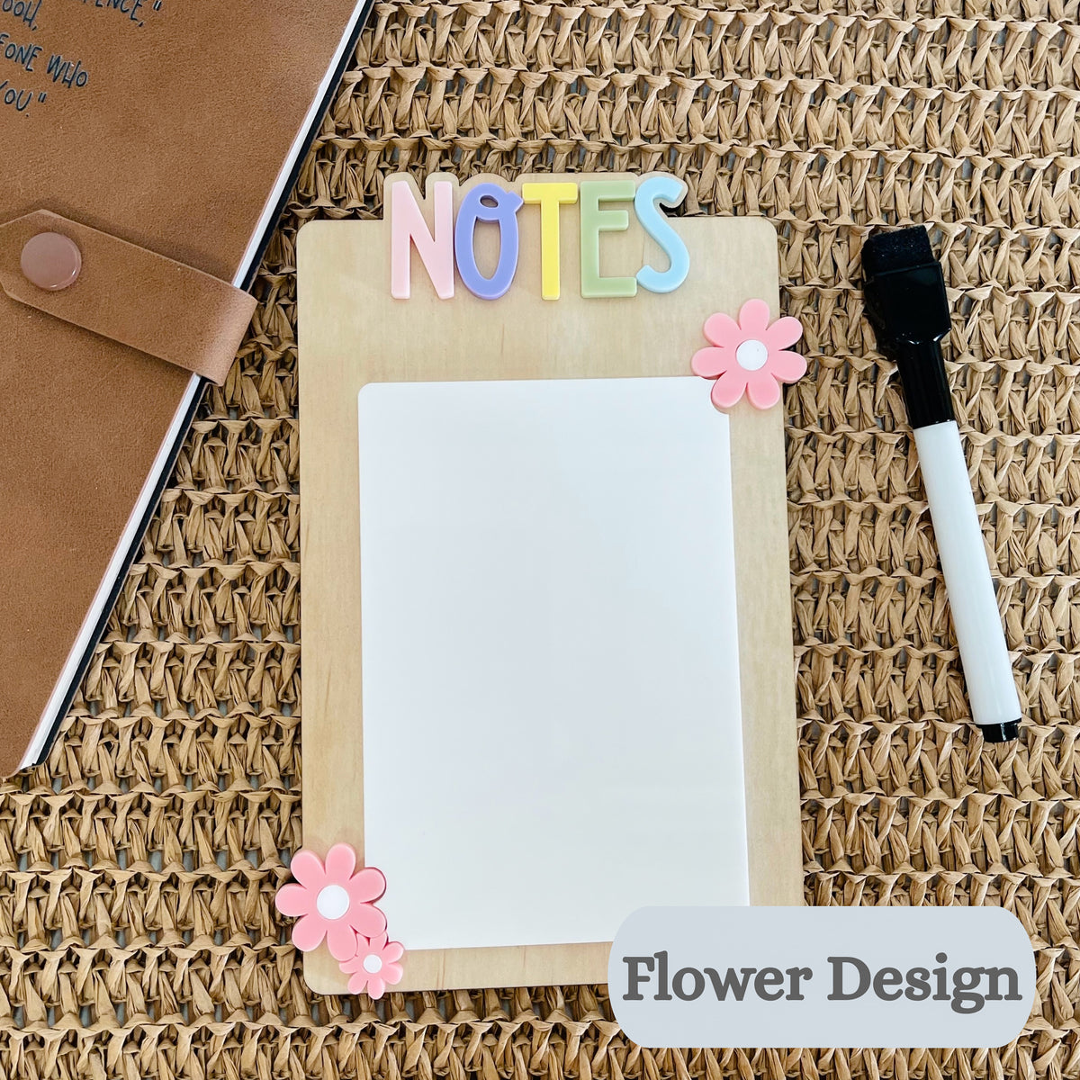 Personalised Teacher Dry Erase Board | Desk Note Board