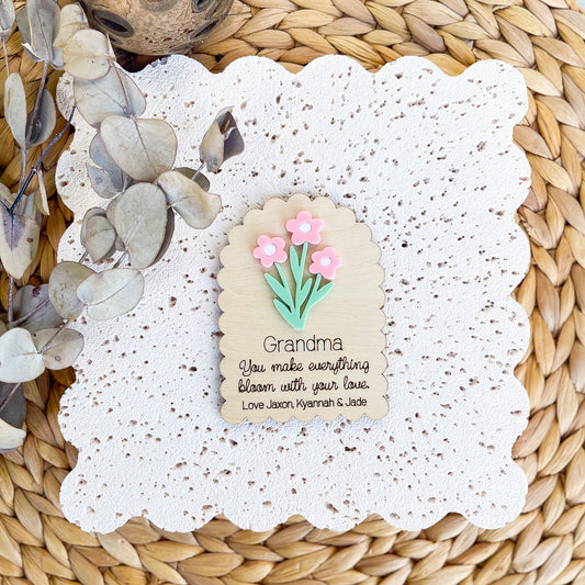 Personalised Grandma Fridge Magnet