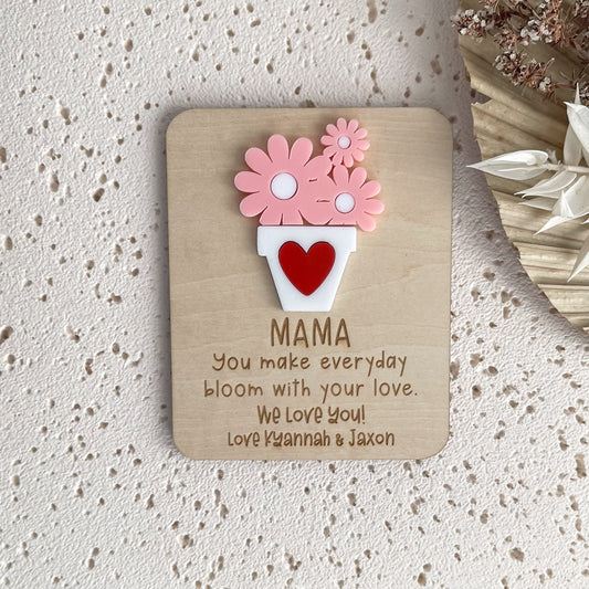 Custom Mothers Day Gift for Mother day Fridge Magnet