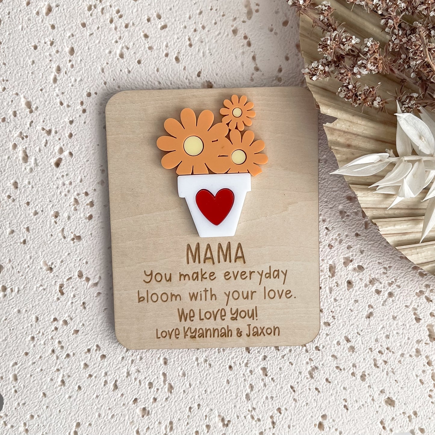 Custom Mothers Day Gift for Mother day Fridge Magnet