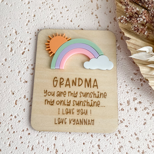 Fridge Magnet Mothers Day message Gift for Mother | gift for Grandma