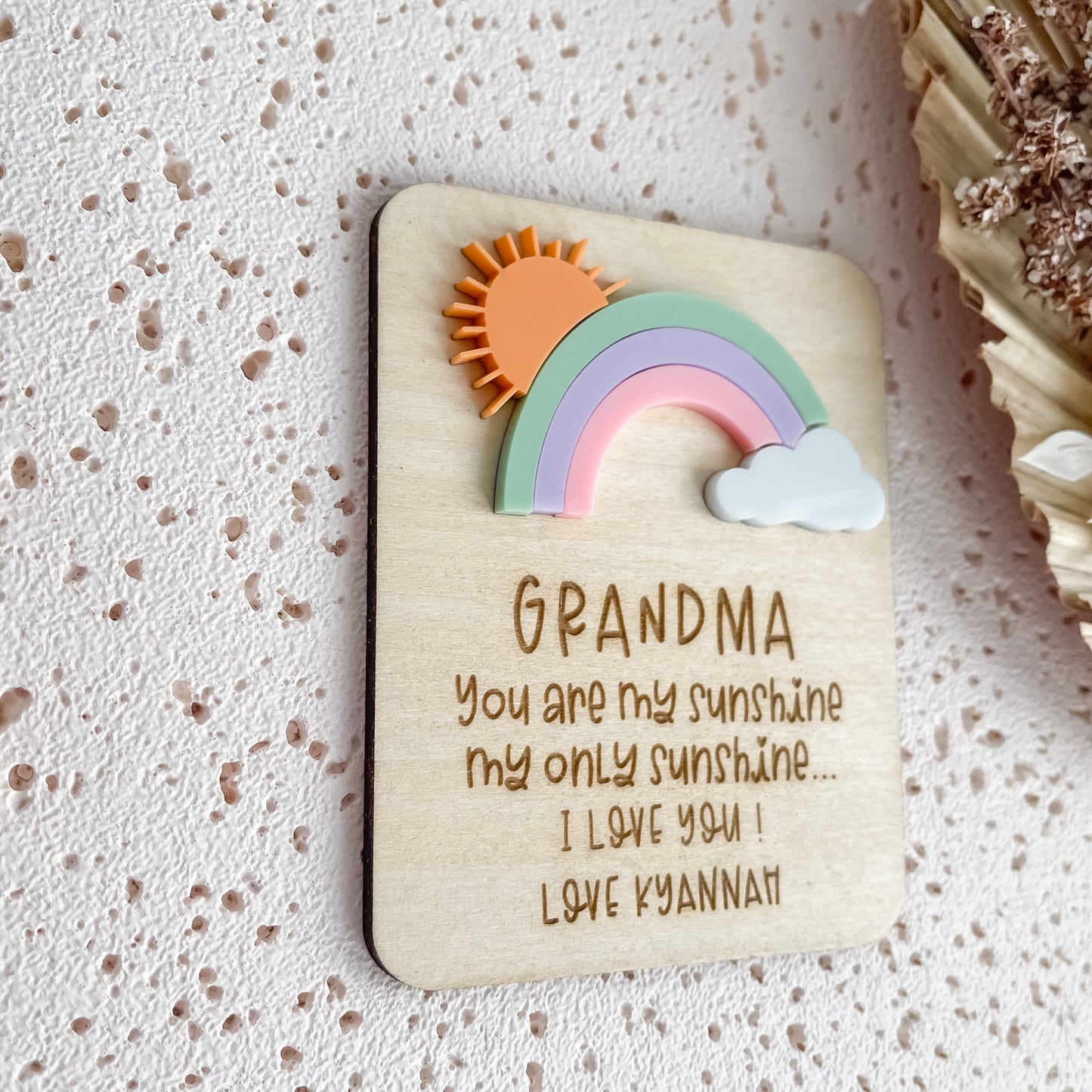 Fridge Magnet Mothers Day message Gift for Mother | gift for Grandma