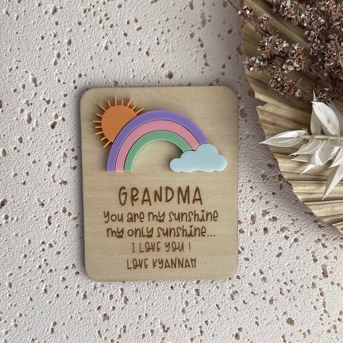 Fridge Magnet Mothers Day message Gift for Mother | gift for Grandma