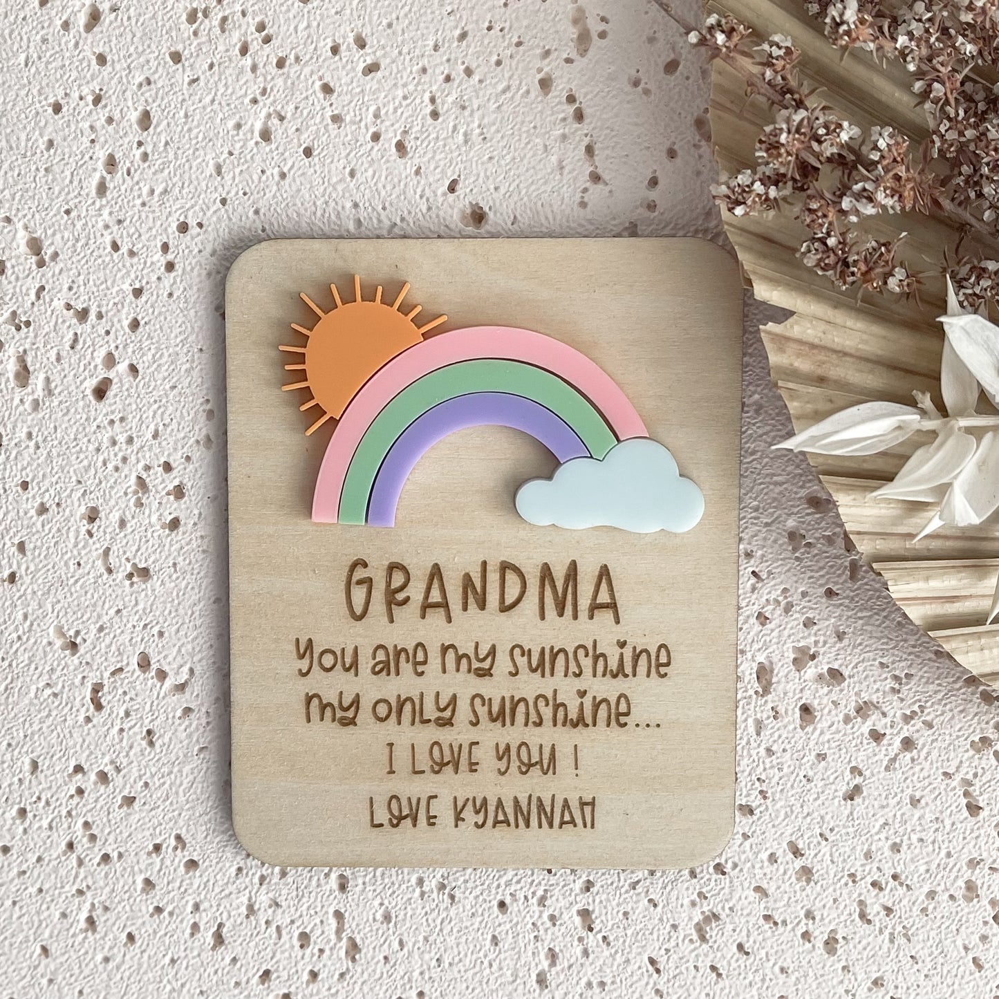 Fridge Magnet Mothers Day message Gift for Mother | gift for Grandma