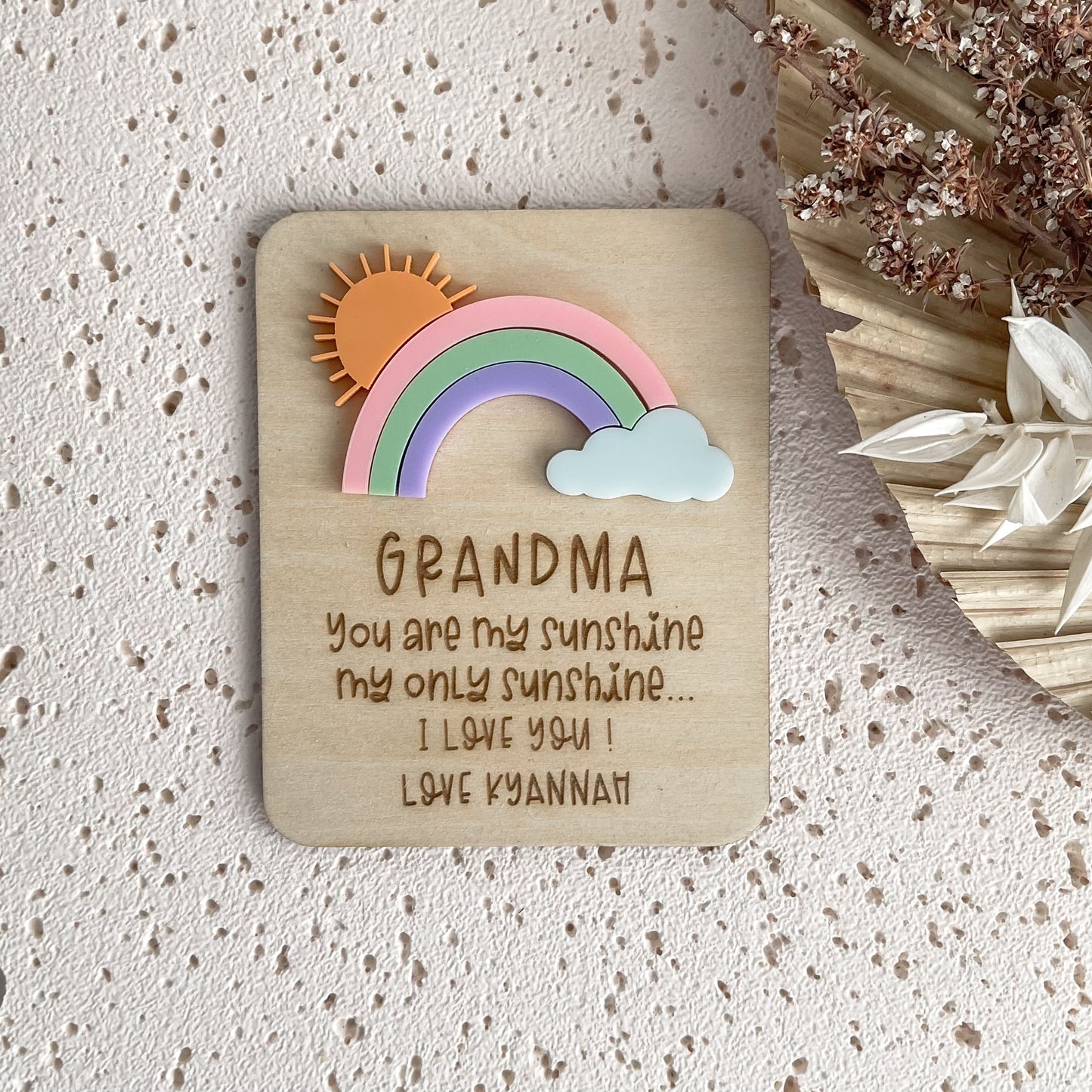 Fridge Magnet Mothers Day message Gift for Mother | gift for Grandma