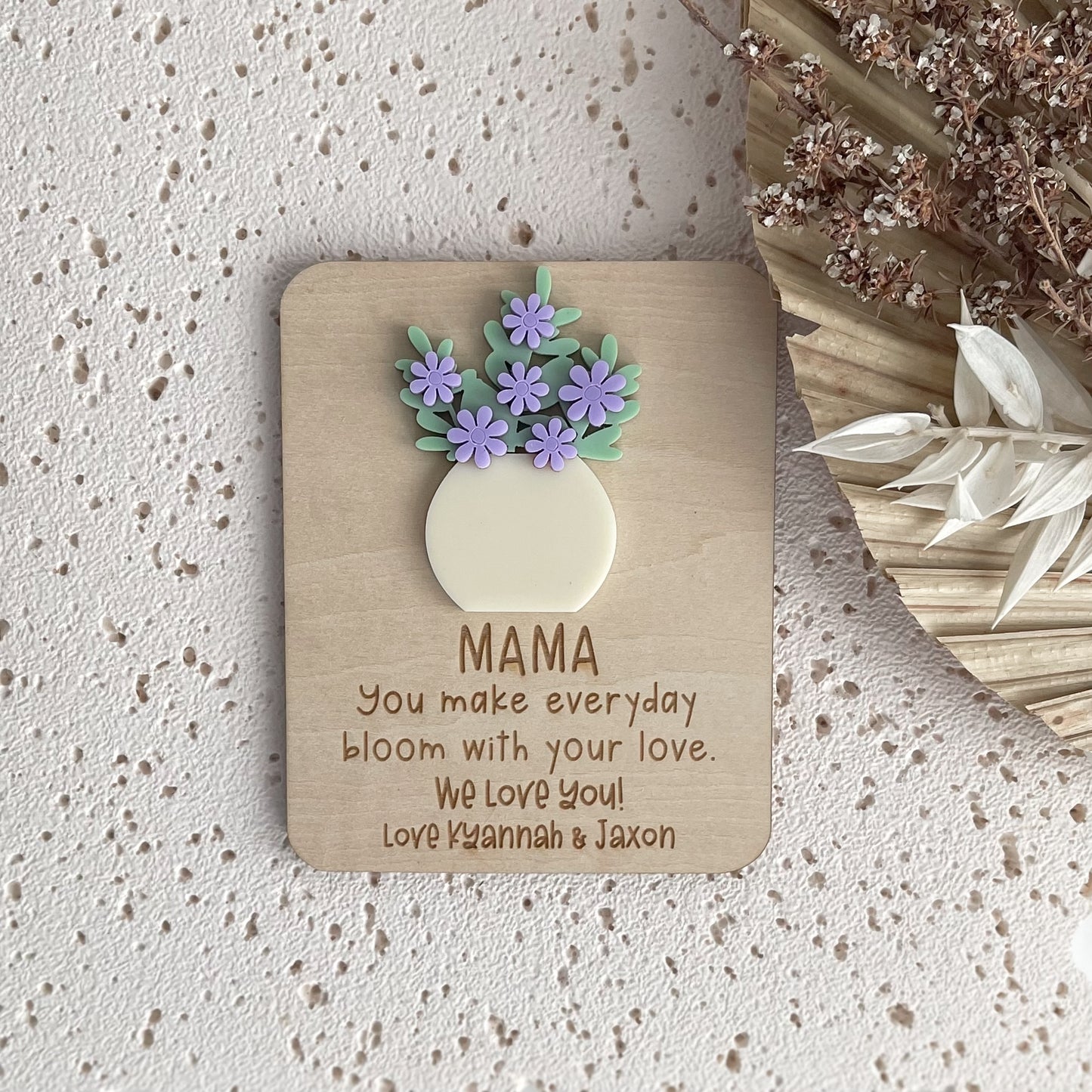 Custom Mothers Day Gift for Mother day Fridge Magnet