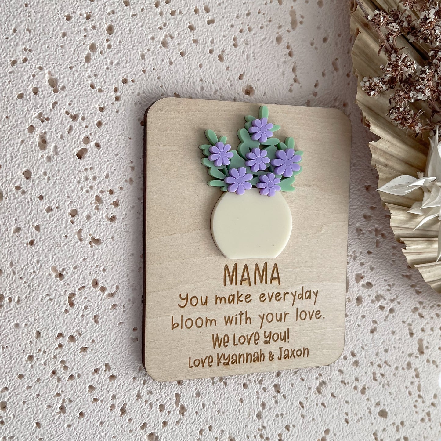 Custom Mothers Day Gift for Mother day Fridge Magnet