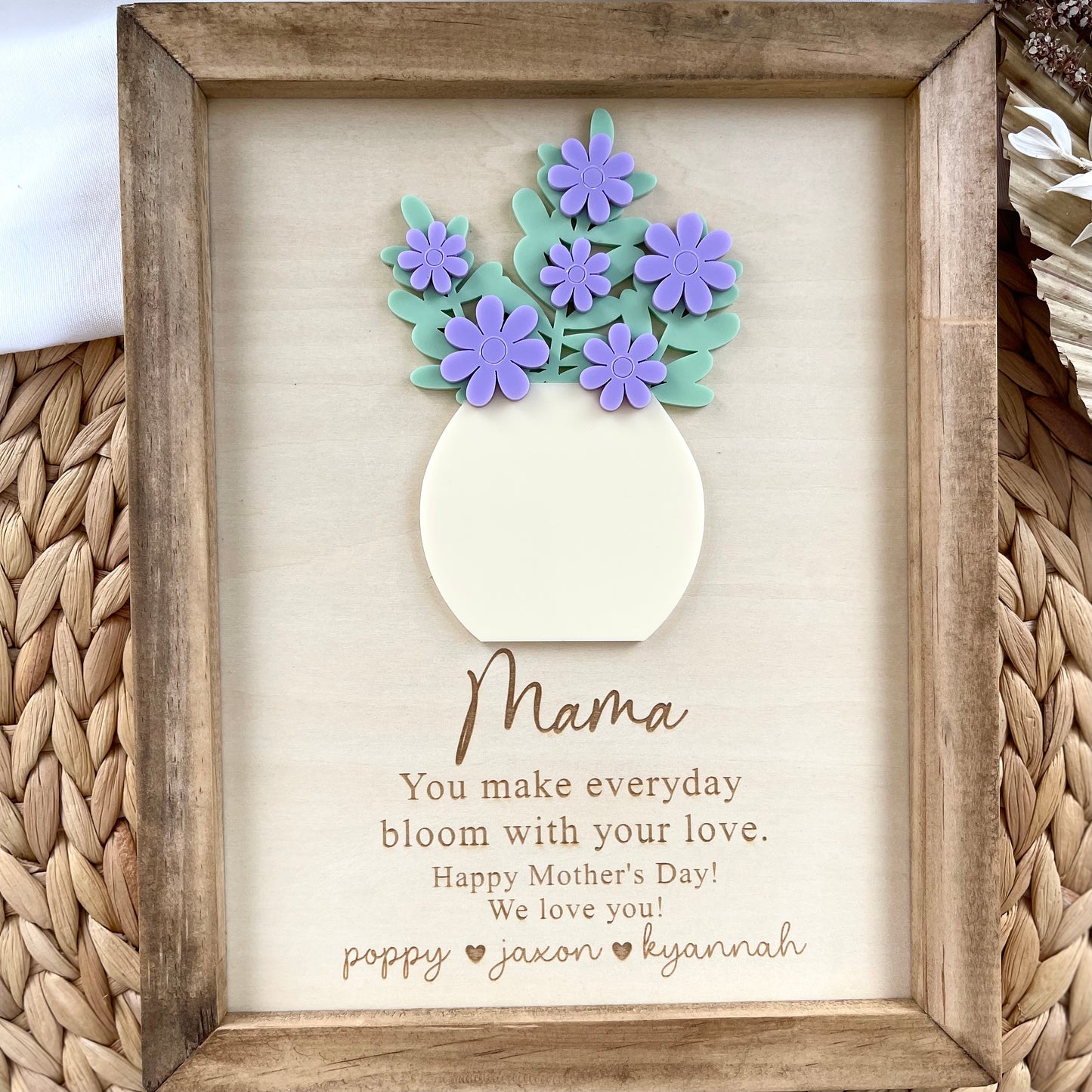 Personalised Mothers Day Gift for Mum | Mothers Gift from Kids | Presents for Mummy