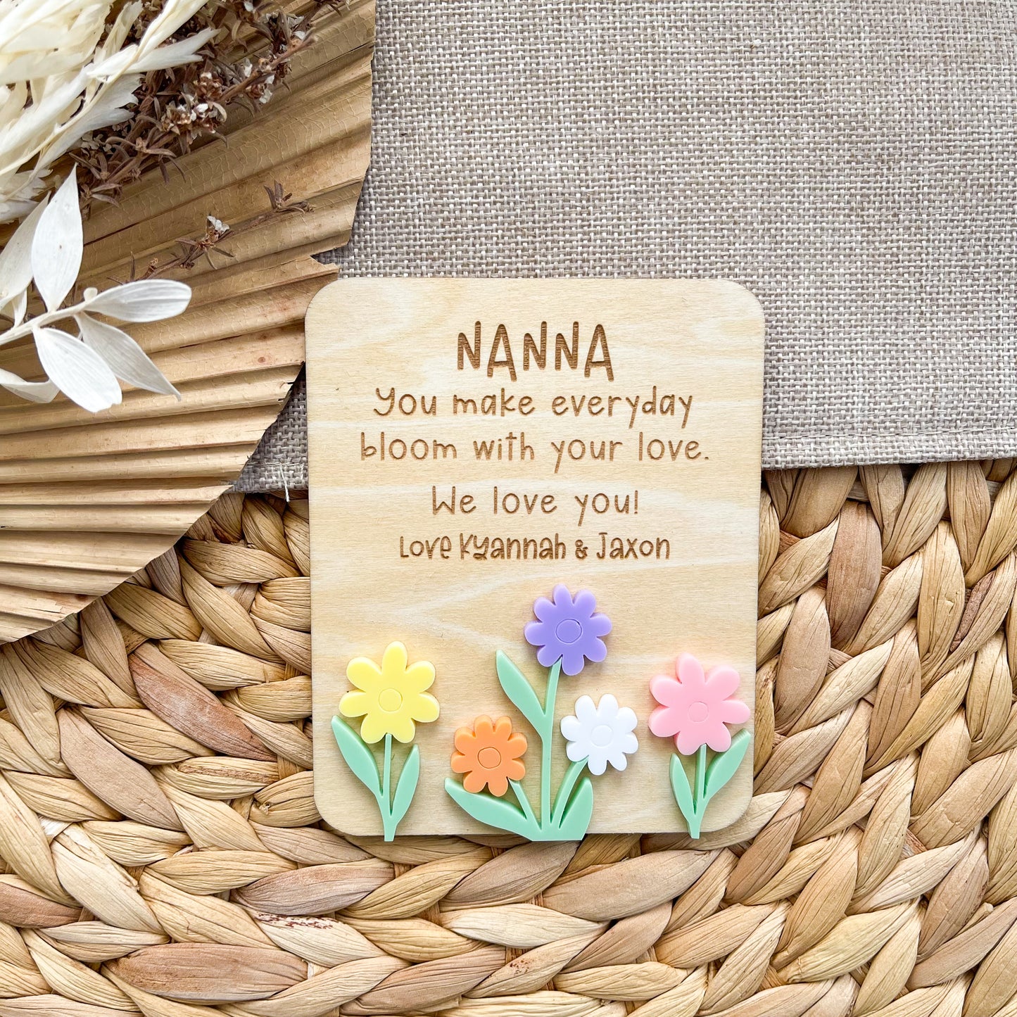 Custom Mothers Day Gift for Mother day Fridge Magnet