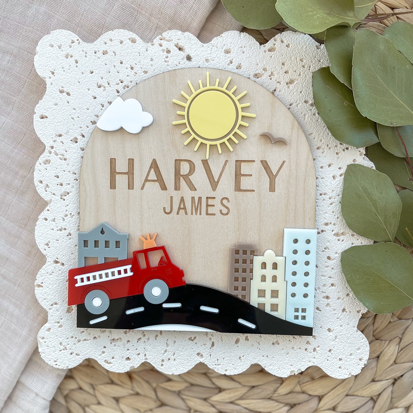 Fire Truck Baby Sign