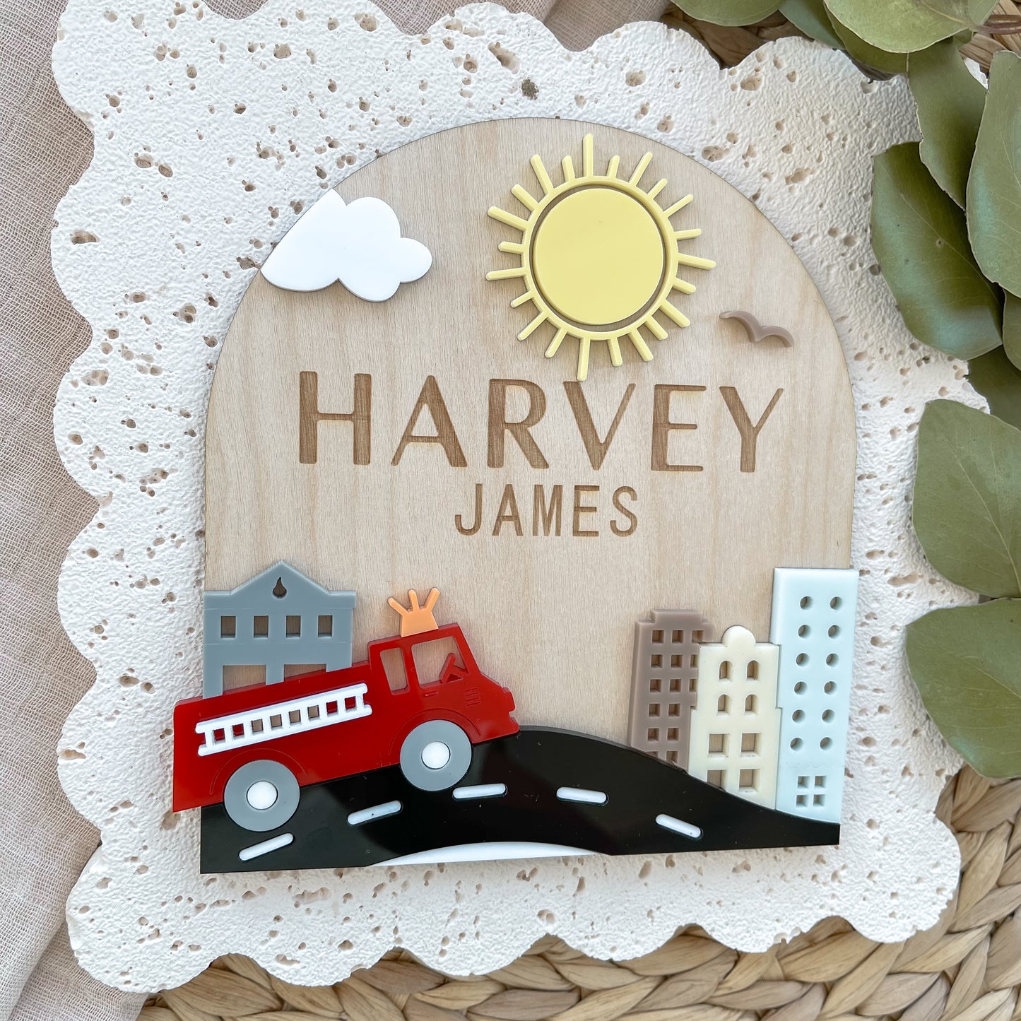 Fire Truck Baby Sign
