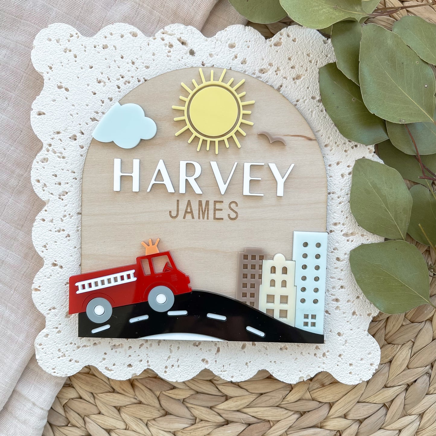 Fire Truck Baby Sign