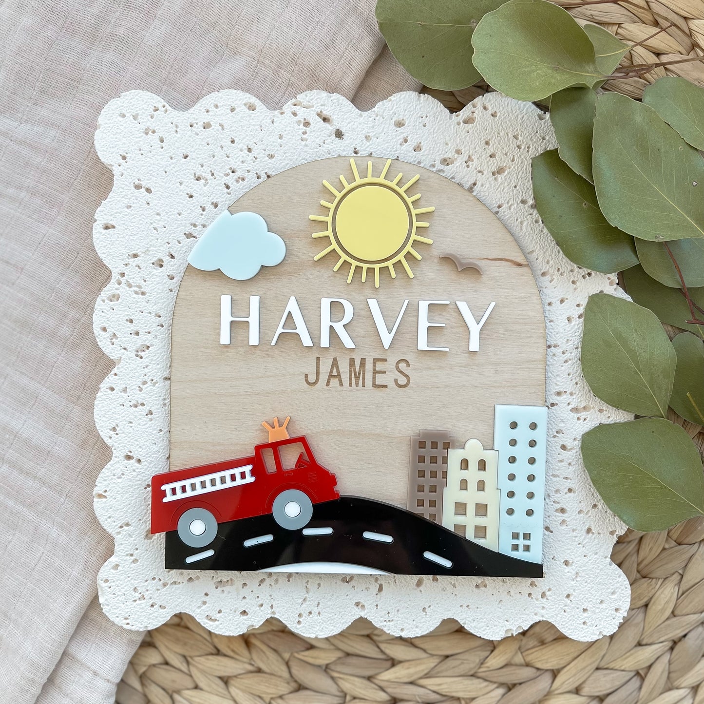 Fire Truck Baby Sign