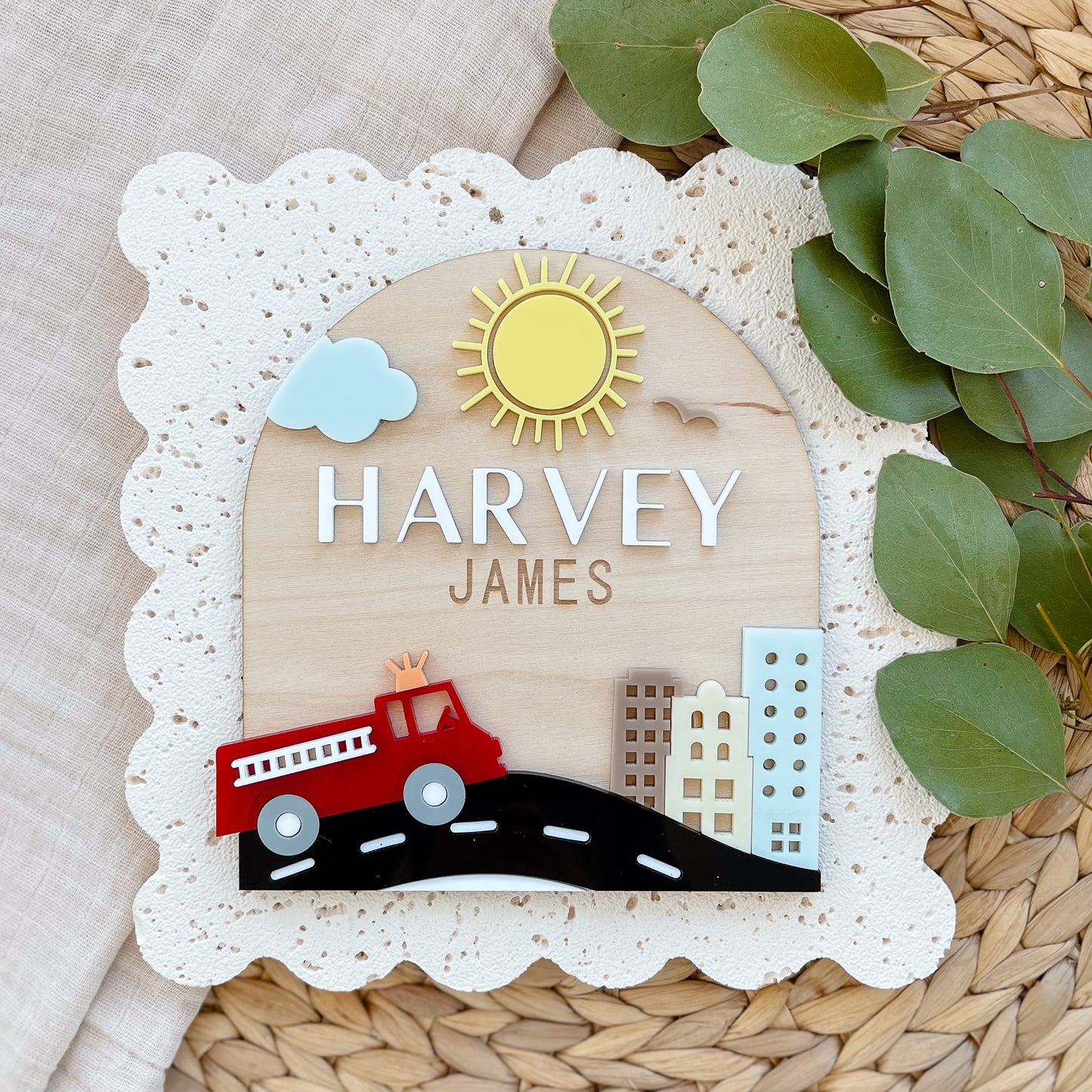 Fire Truck Baby Sign