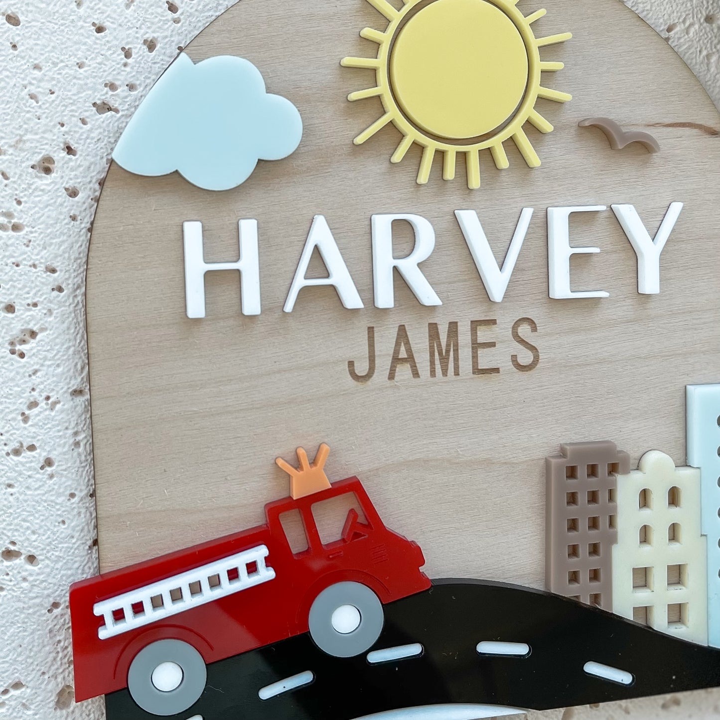 Fire Truck Baby Sign