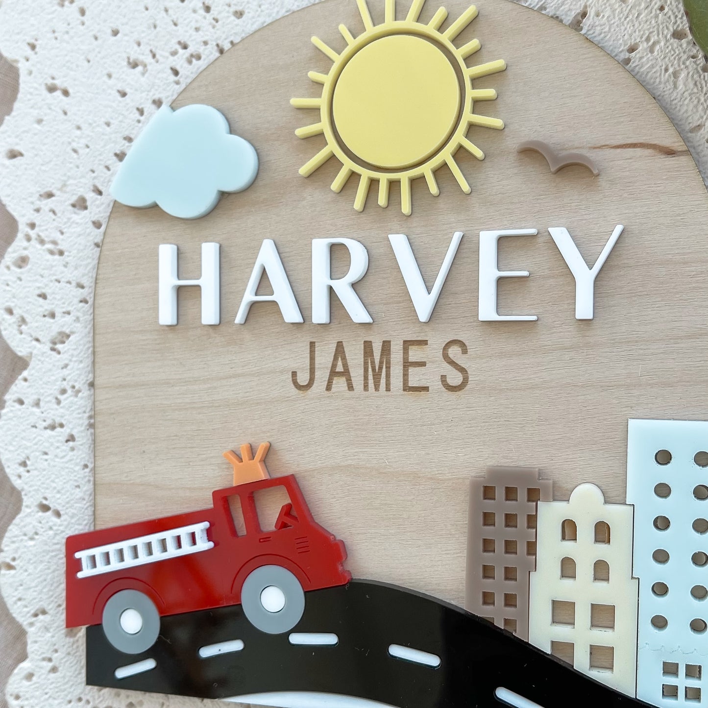 Fire Truck Baby Sign