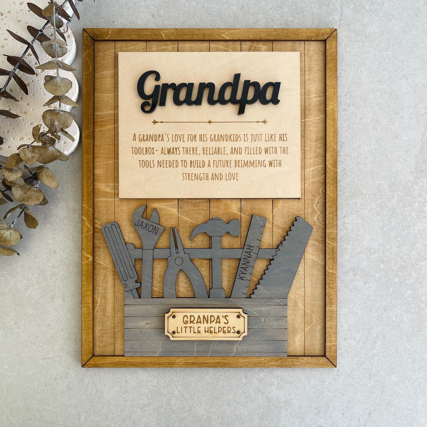 Custom Sign Gift for Dad