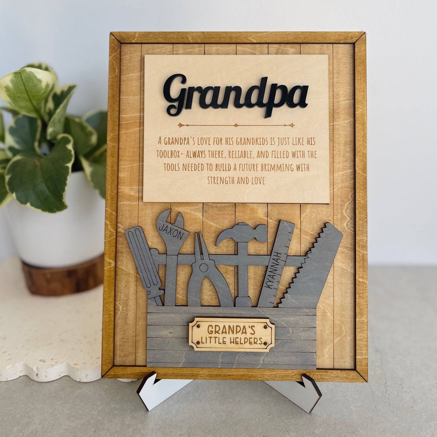 Custom Sign Gift for Dad