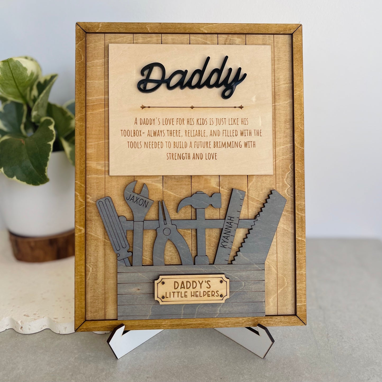 Custom Sign Gift for Dad