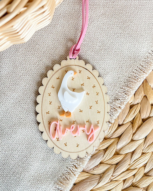 Personalised Easter  Basket Tag