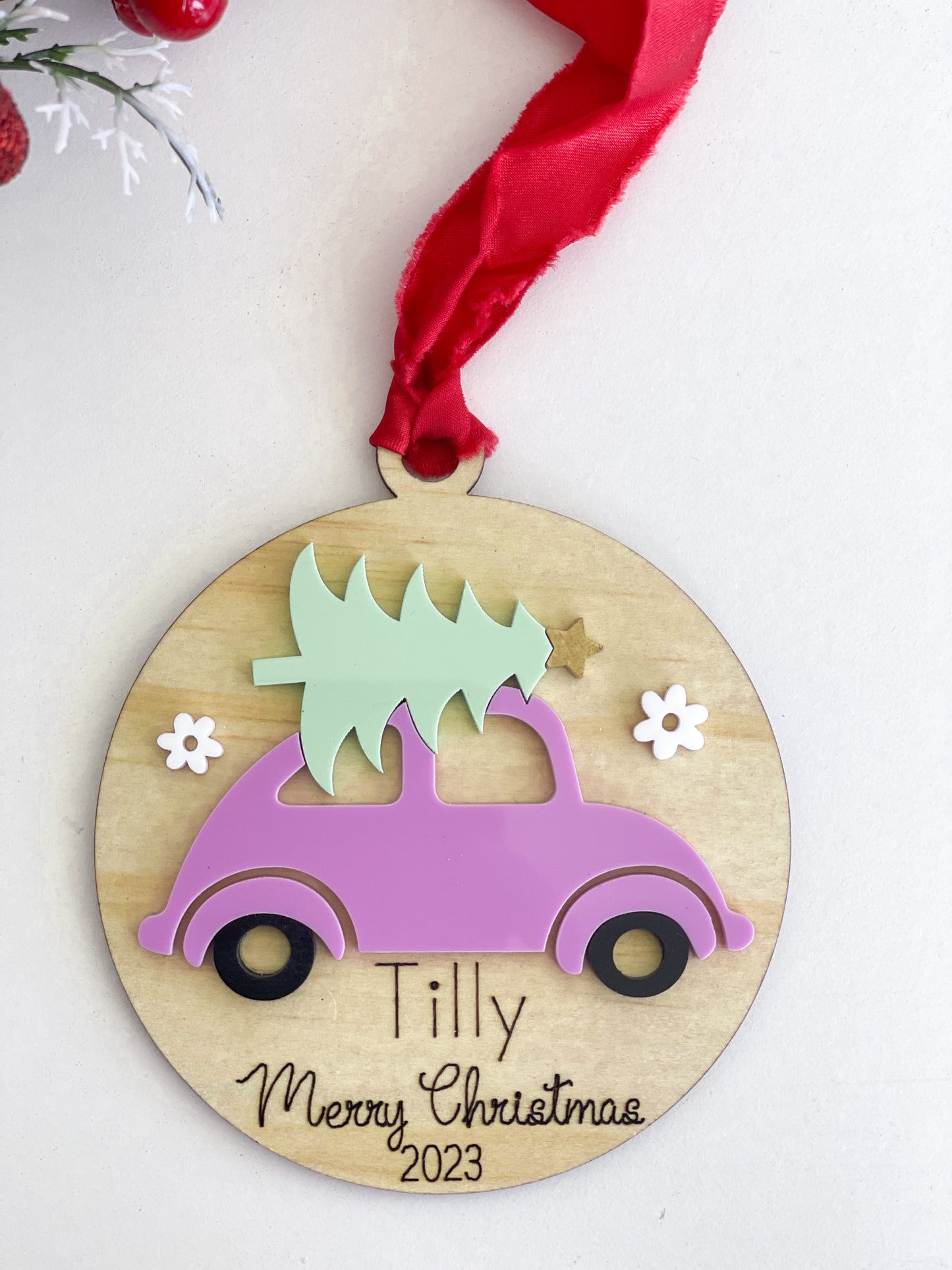 kids christmas ornament | car christmas ornament | christmas ornament | baby ornament | first christmas ornament | baby’s first Christmas