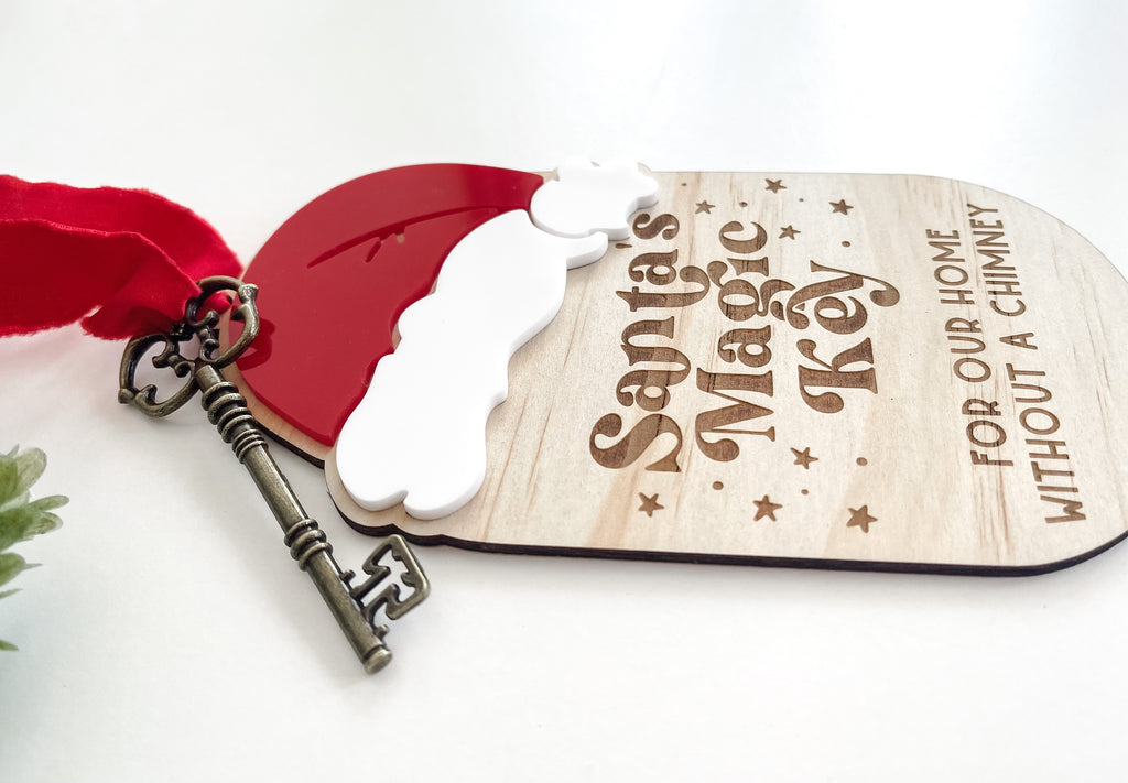 Santas Magic Key Door Hanger