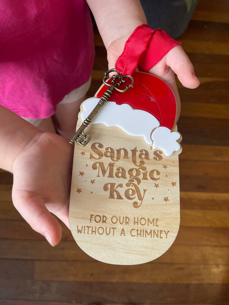 Santas Magic Key Tag