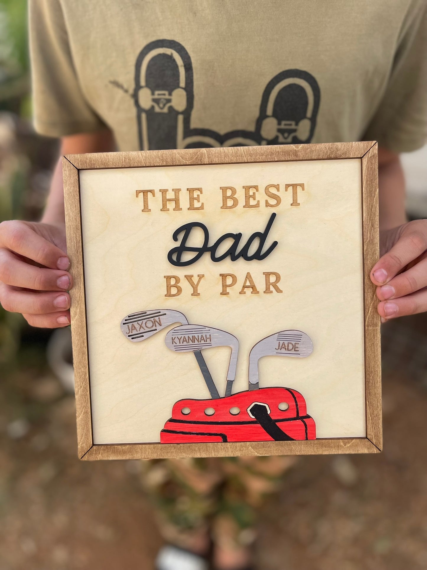 Custom Sign Gift for Dad