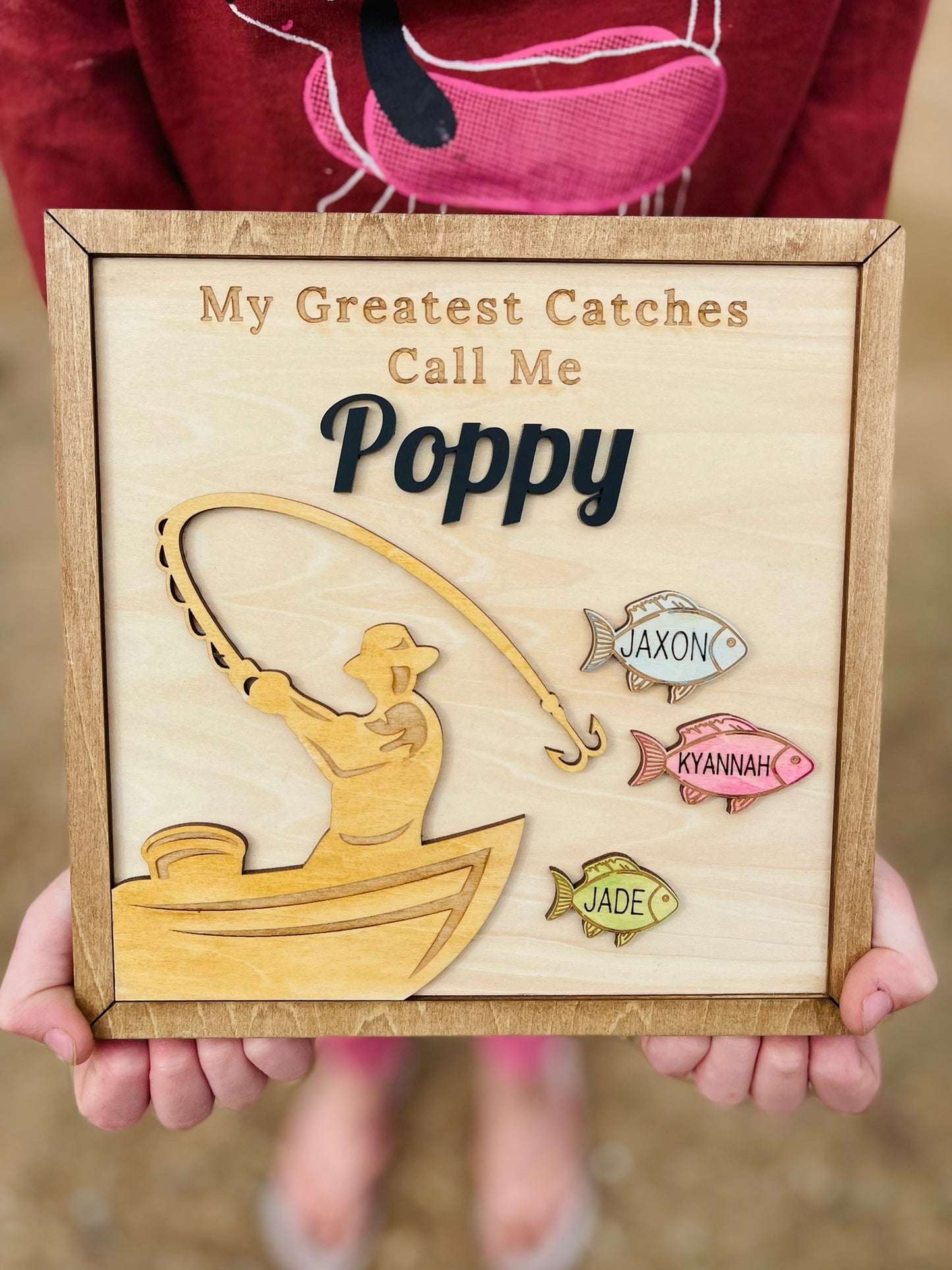 Custom Sign Gift for Dad