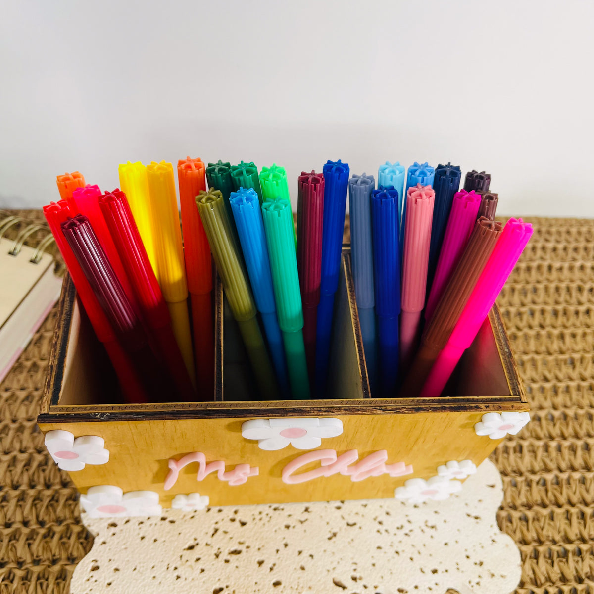 Personalised Teacher Pencil Holder & Desk Organiser