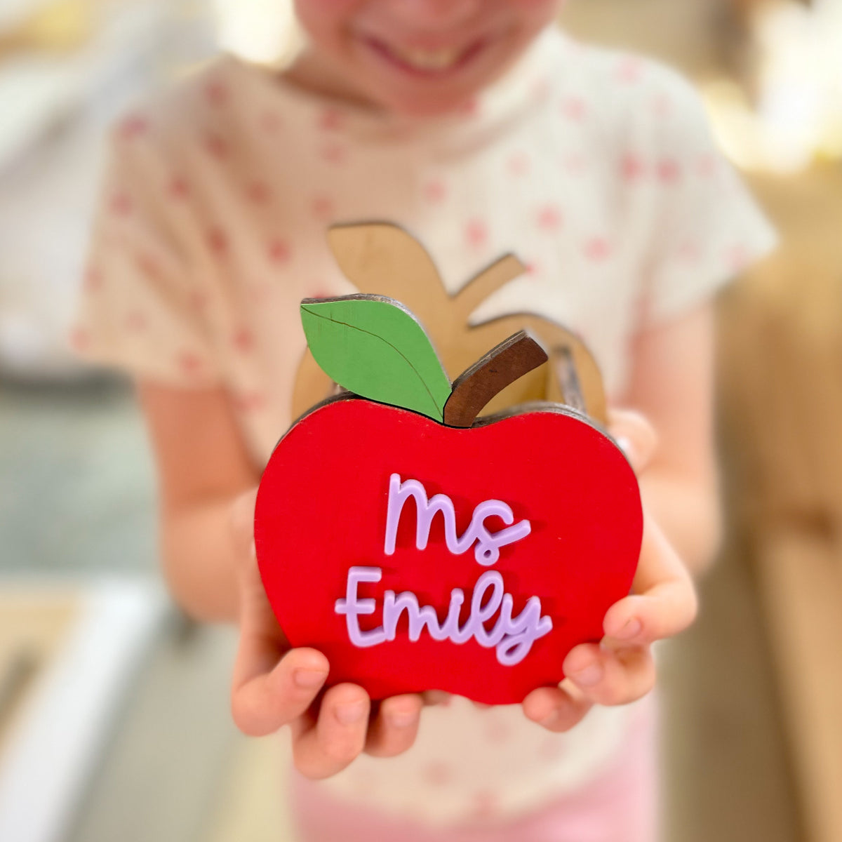 Personalised Teacher & Educator Apple Pencil Holder