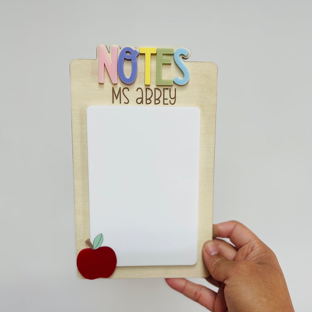 Personalised Teacher Dry Erase Board | Desk Note Board