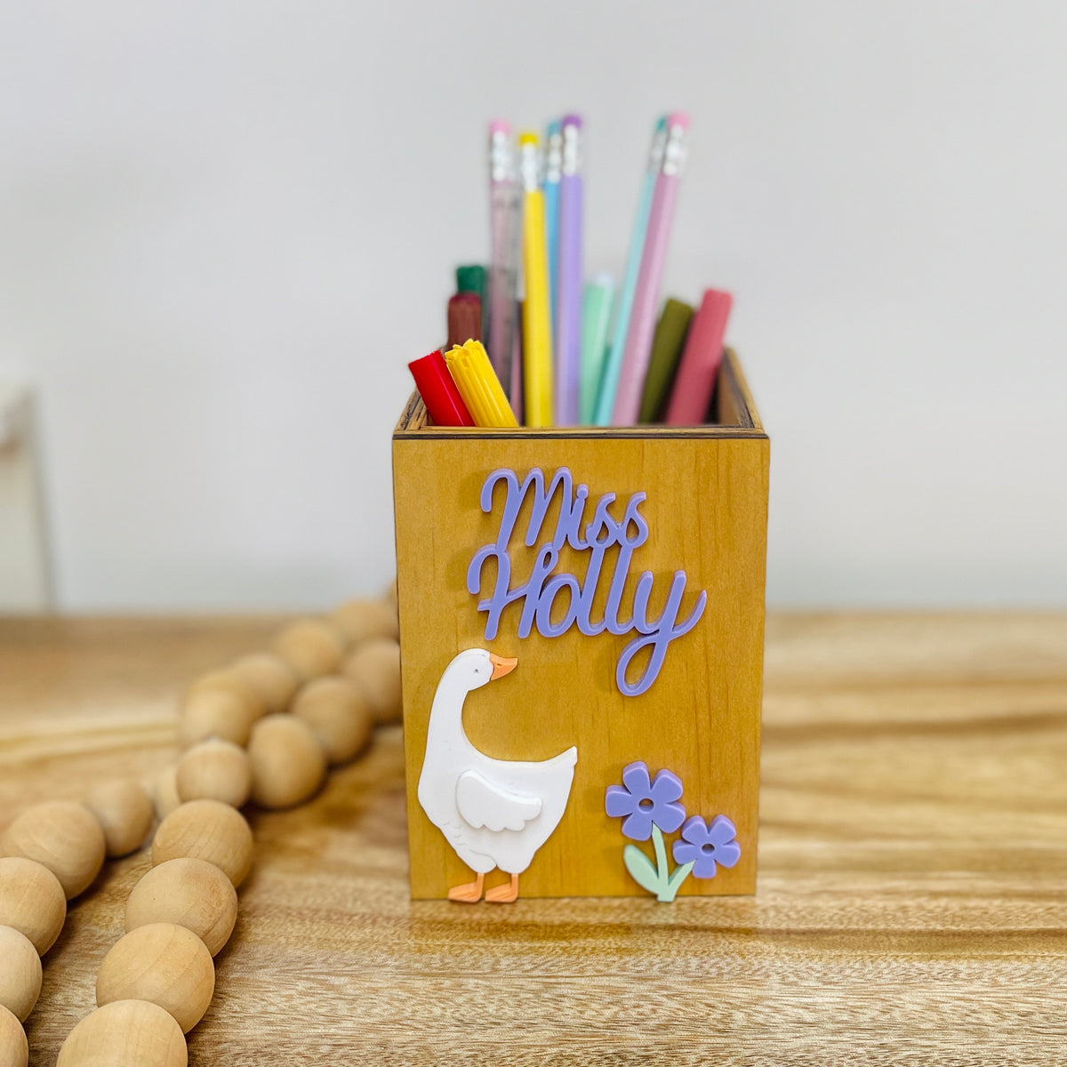 Personalised Teacher & Educator Pencil Holder