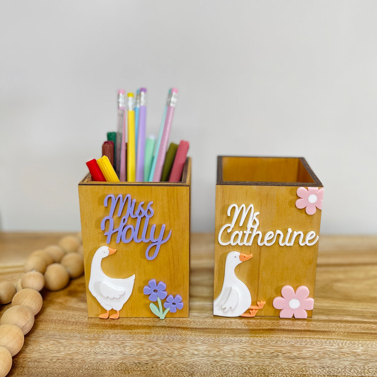 Personalised Teacher & Educator Pencil Holder