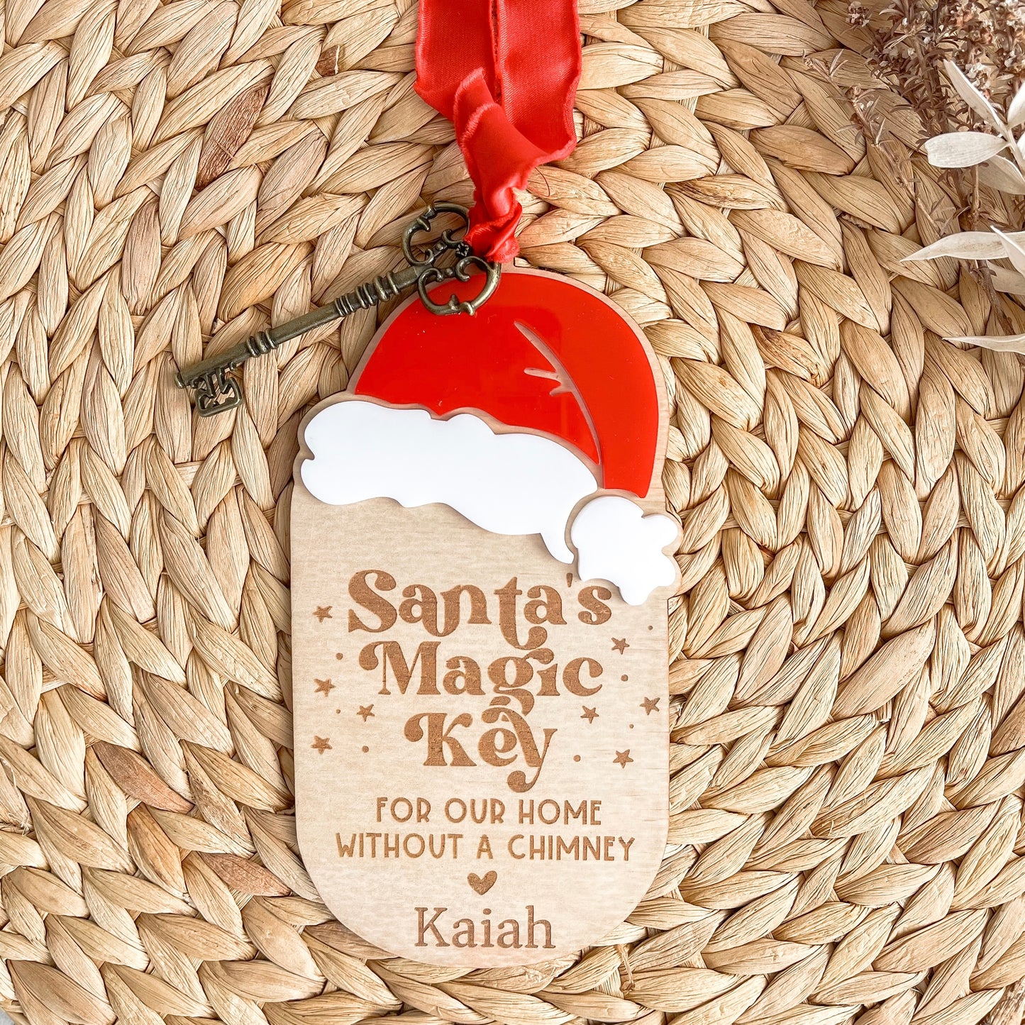 Santa's Magic Key, Personalised Santa's Magic Key, Christmas Key, Santa Key, Magical Key, Christma Decor,  Santa's Magical Key, Ornament