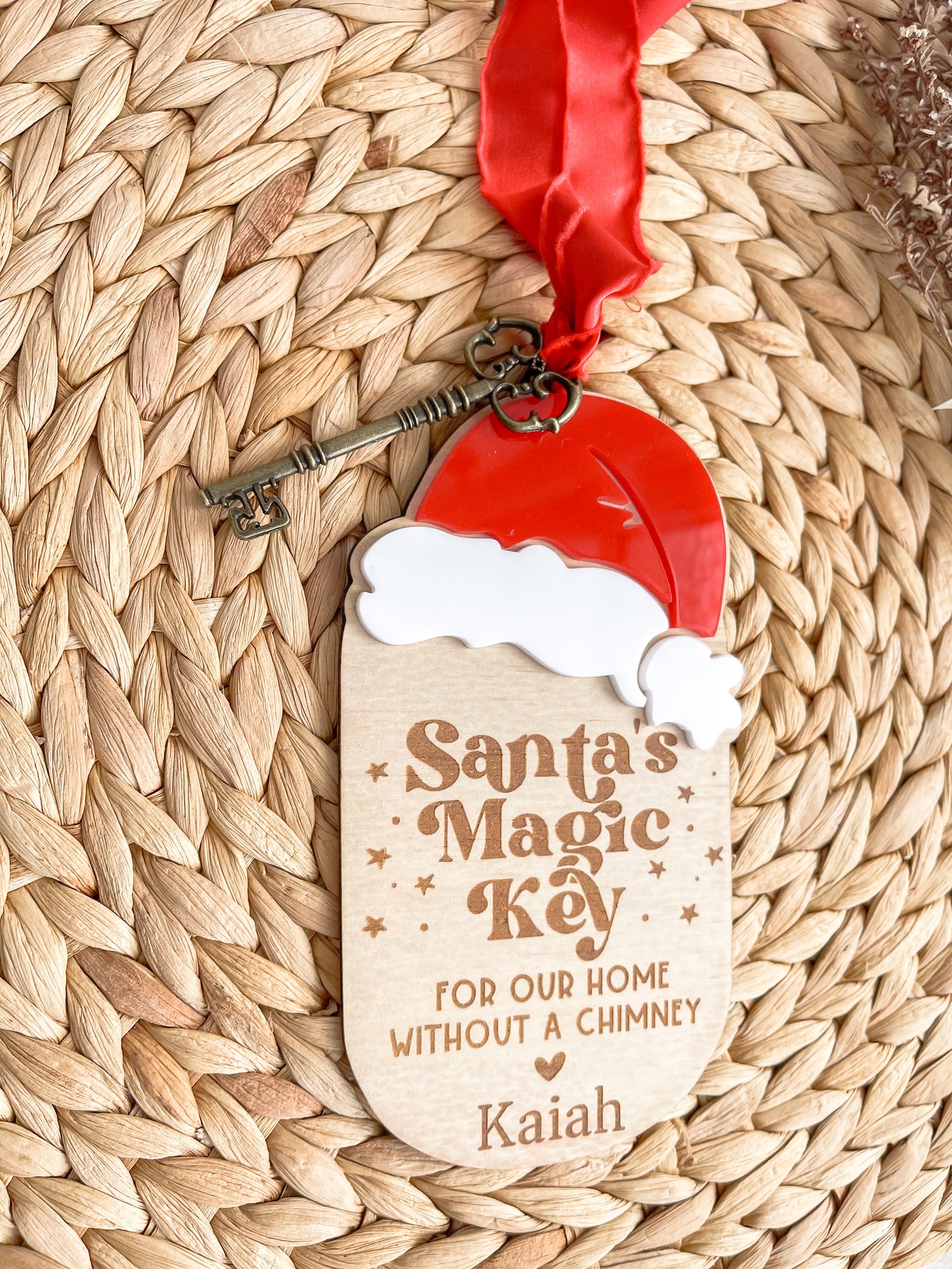 Santa's Magic Key, Personalised Santa's Magic Key, Christmas Key, Santa Key, Magical Key, Christma Decor,  Santa's Magical Key, Ornament