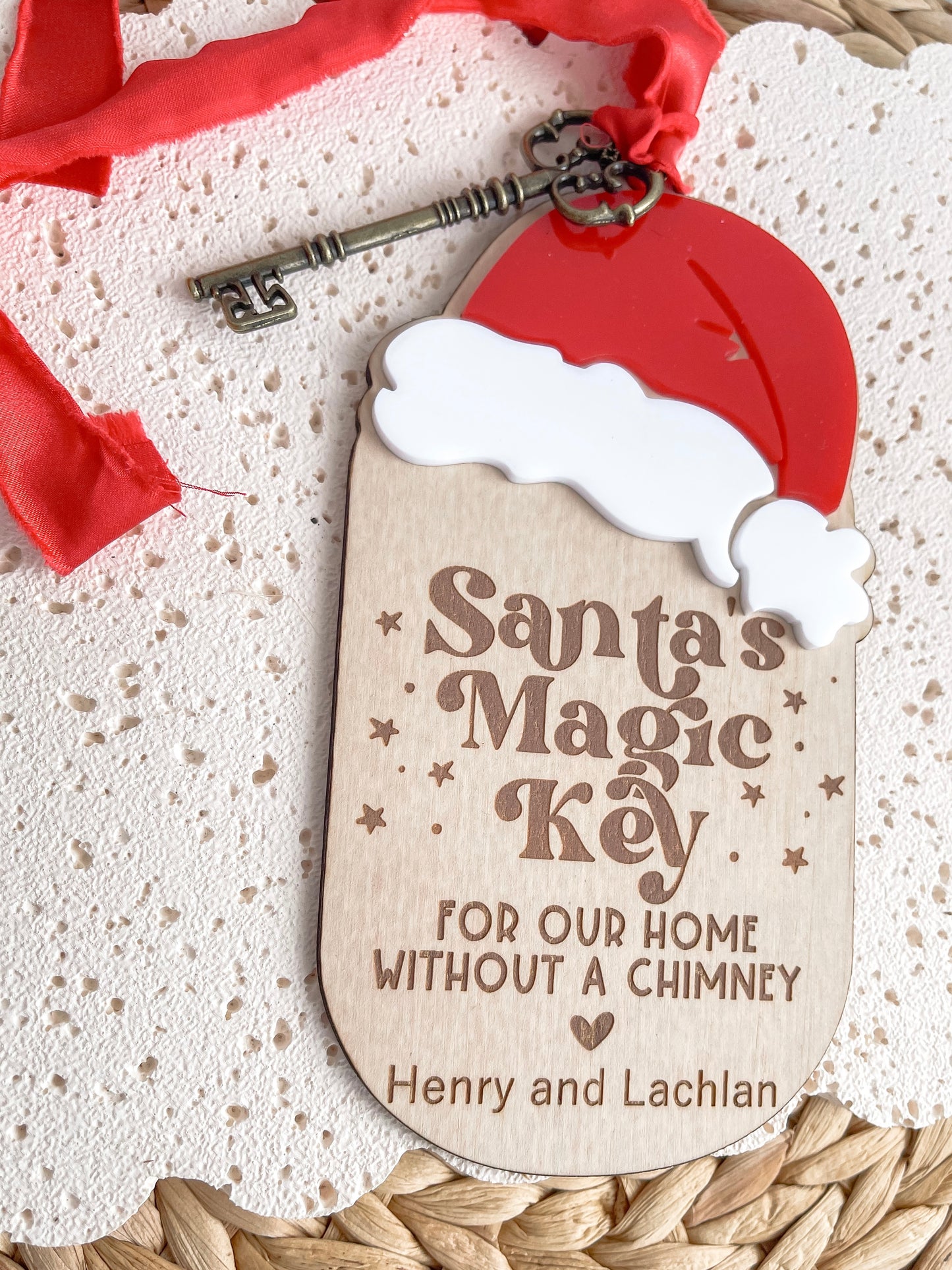 Santa's Magic Key, Personalised Santa's Magic Key, Christmas Key, Santa Key, Magical Key, Christma Decor,  Santa's Magical Key, Ornament