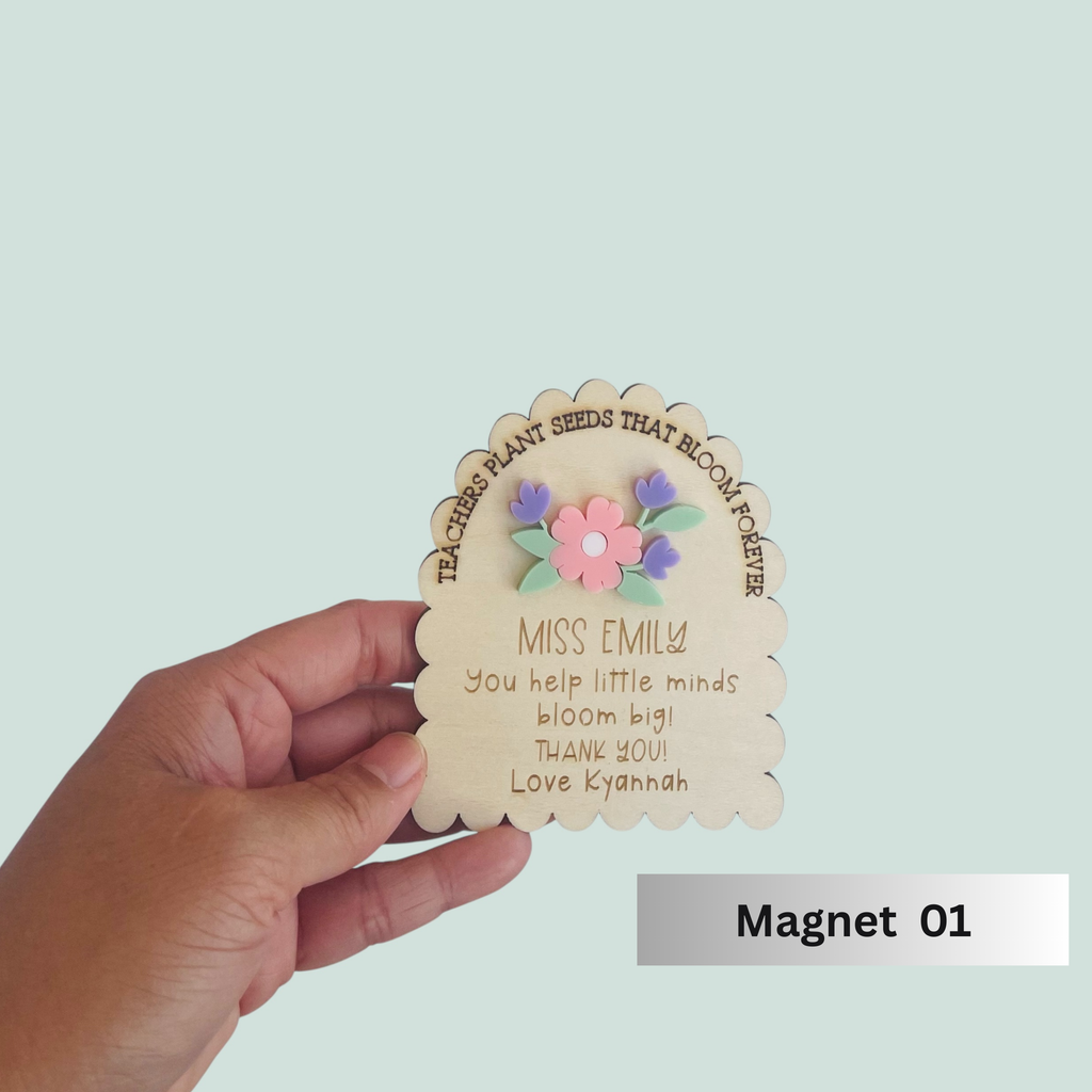 Personalised Keepsake for Teacher