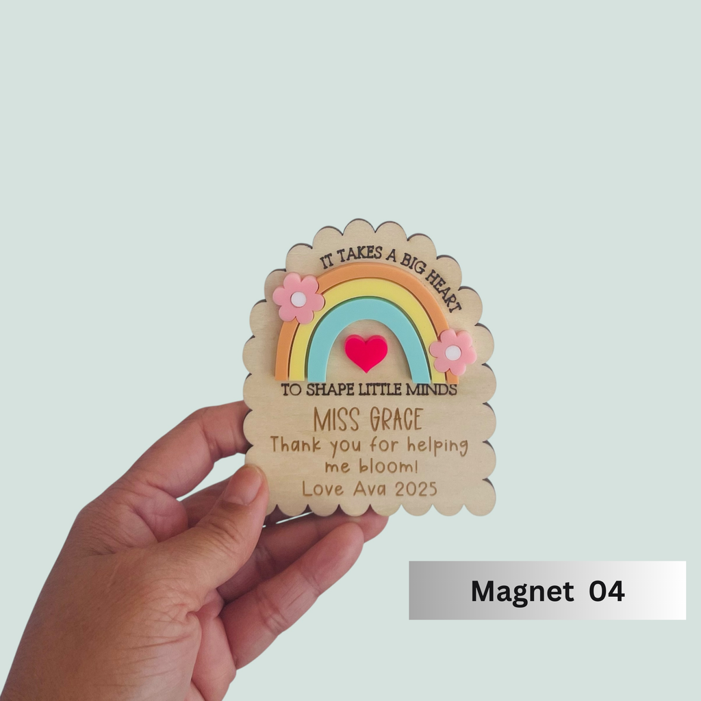 It takes a big Heart to shape little minds