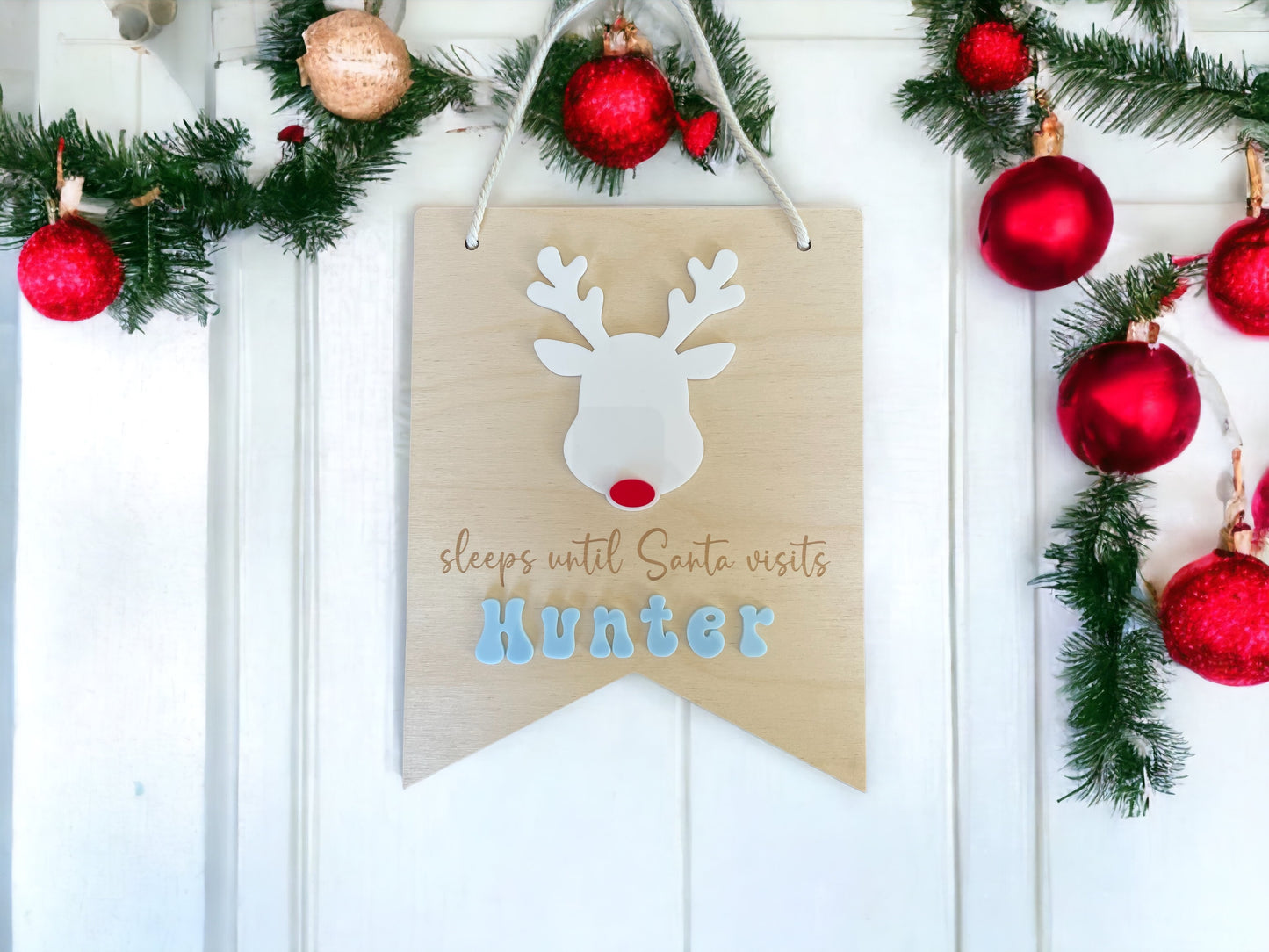 christmas countdown board | Christmas countdown Sign