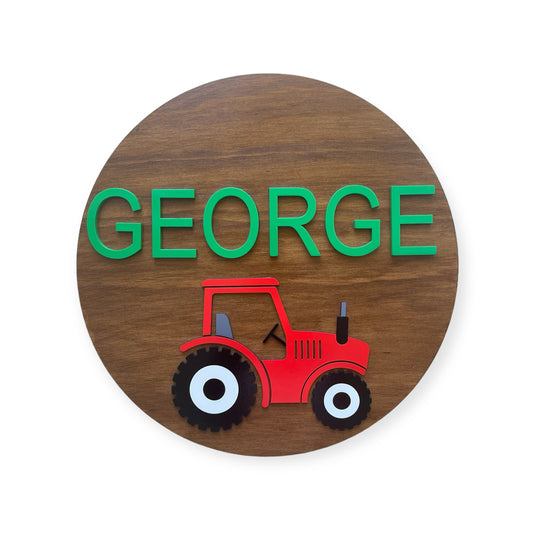 Door Name Sign for Boys