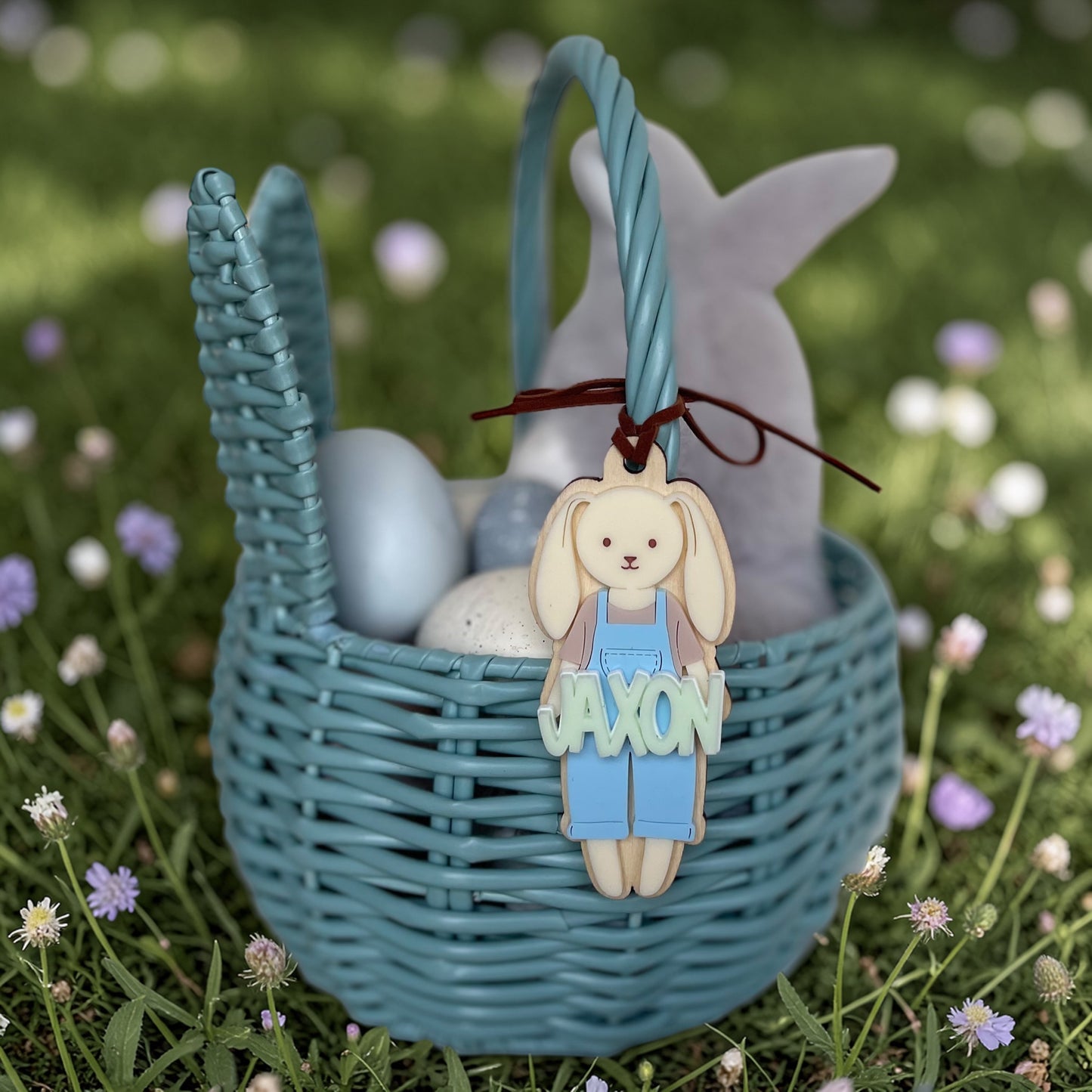 Bunny Easter Basket Tag