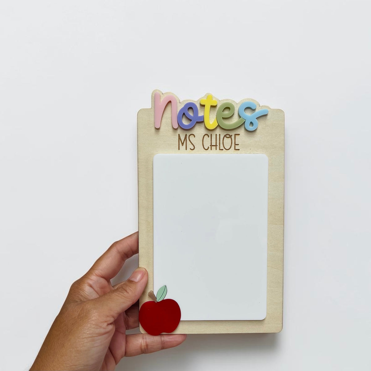 Personalised Teacher Dry Erase Board | Desk Note Board