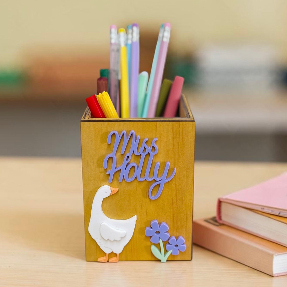 Personalised Teacher & Educator Pencil Holder