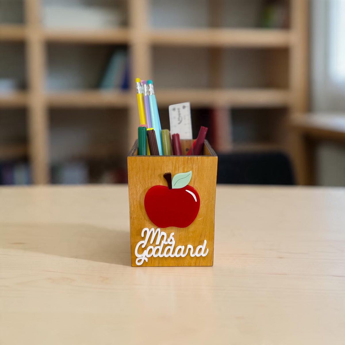 Personalised Teacher & Educator Pencil Holder